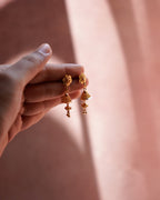 ORO- Mystic Floral Mini Jhumki