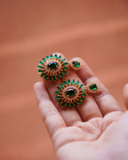 Elegant sparkling AD stones studded Earrings