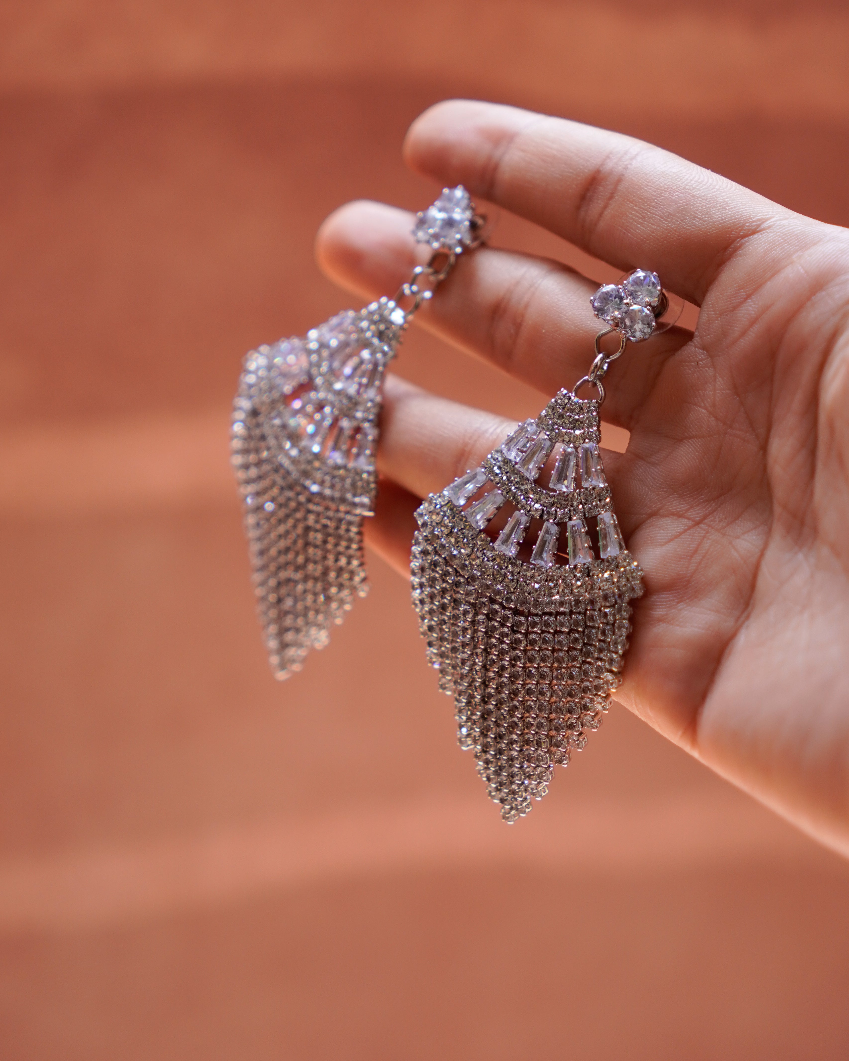Crystal studded fashion Earrings