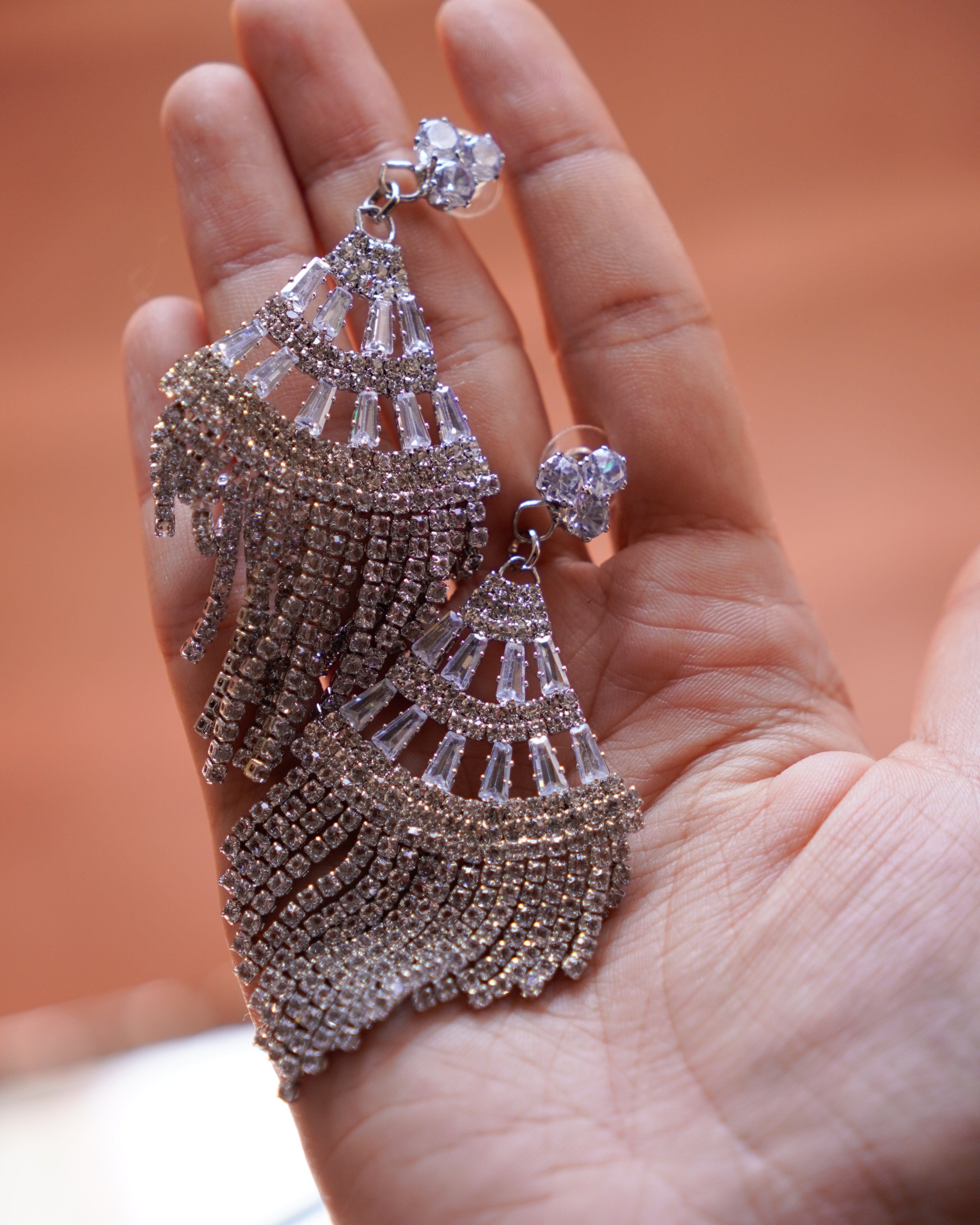Crystal studded fashion Earrings