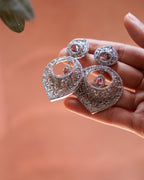 Elegant Silver  Drop Earrings