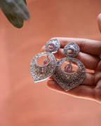 Elegant Silver  Drop Earrings