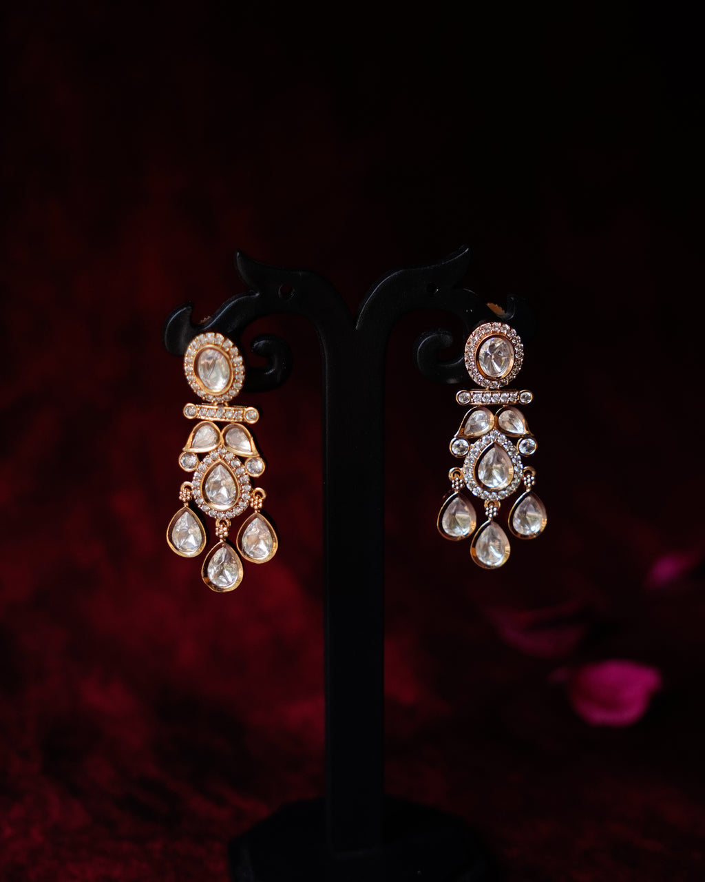 ROOP-Ethereal Luxe Statement Earrings