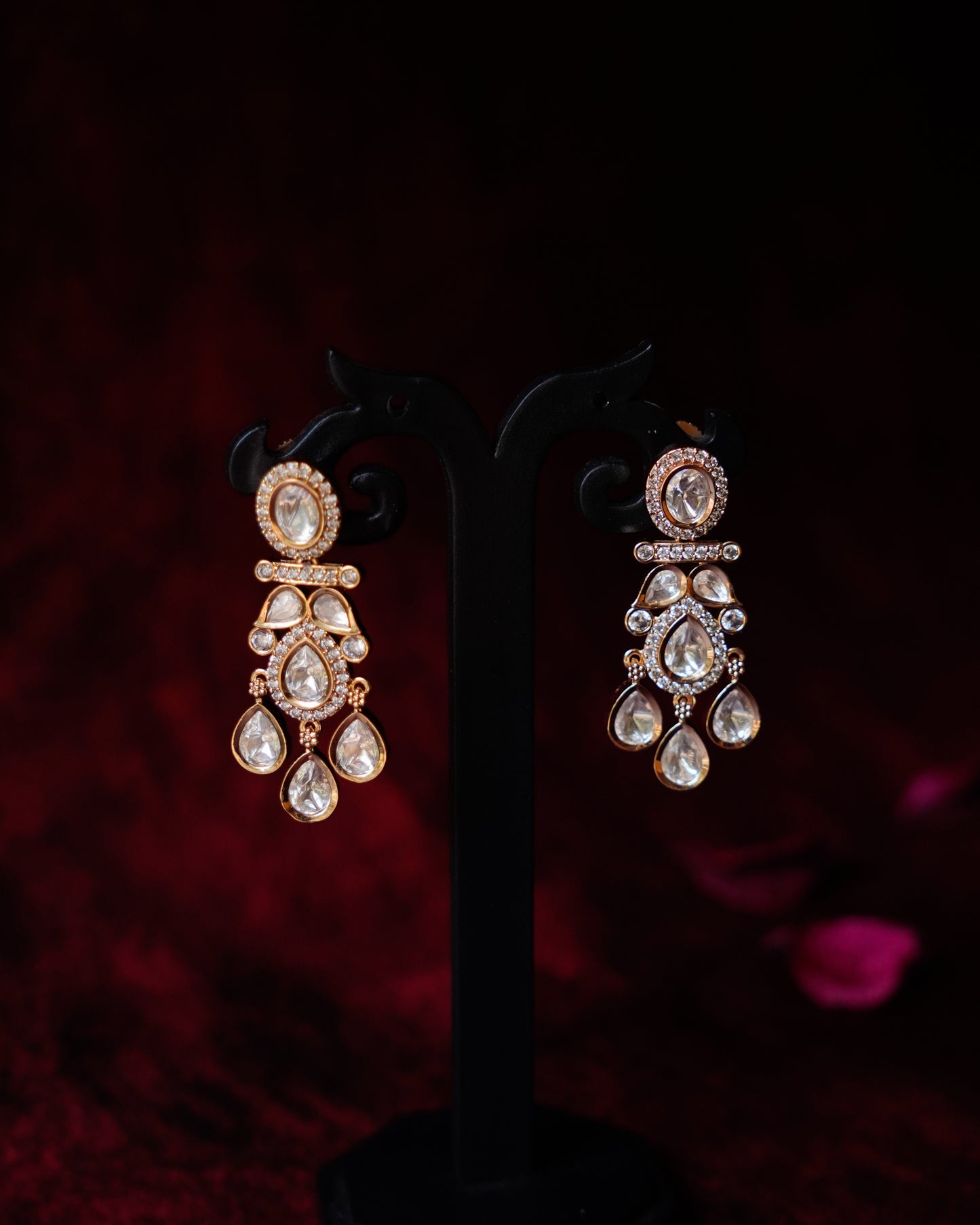 ROOP-Ethereal Luxe Statement Earrings