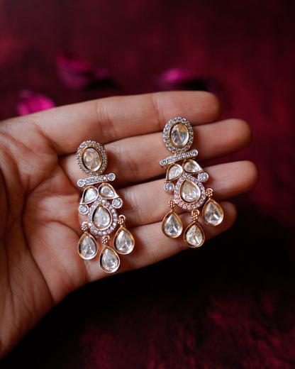 ROOP-Ethereal Luxe Statement Earrings