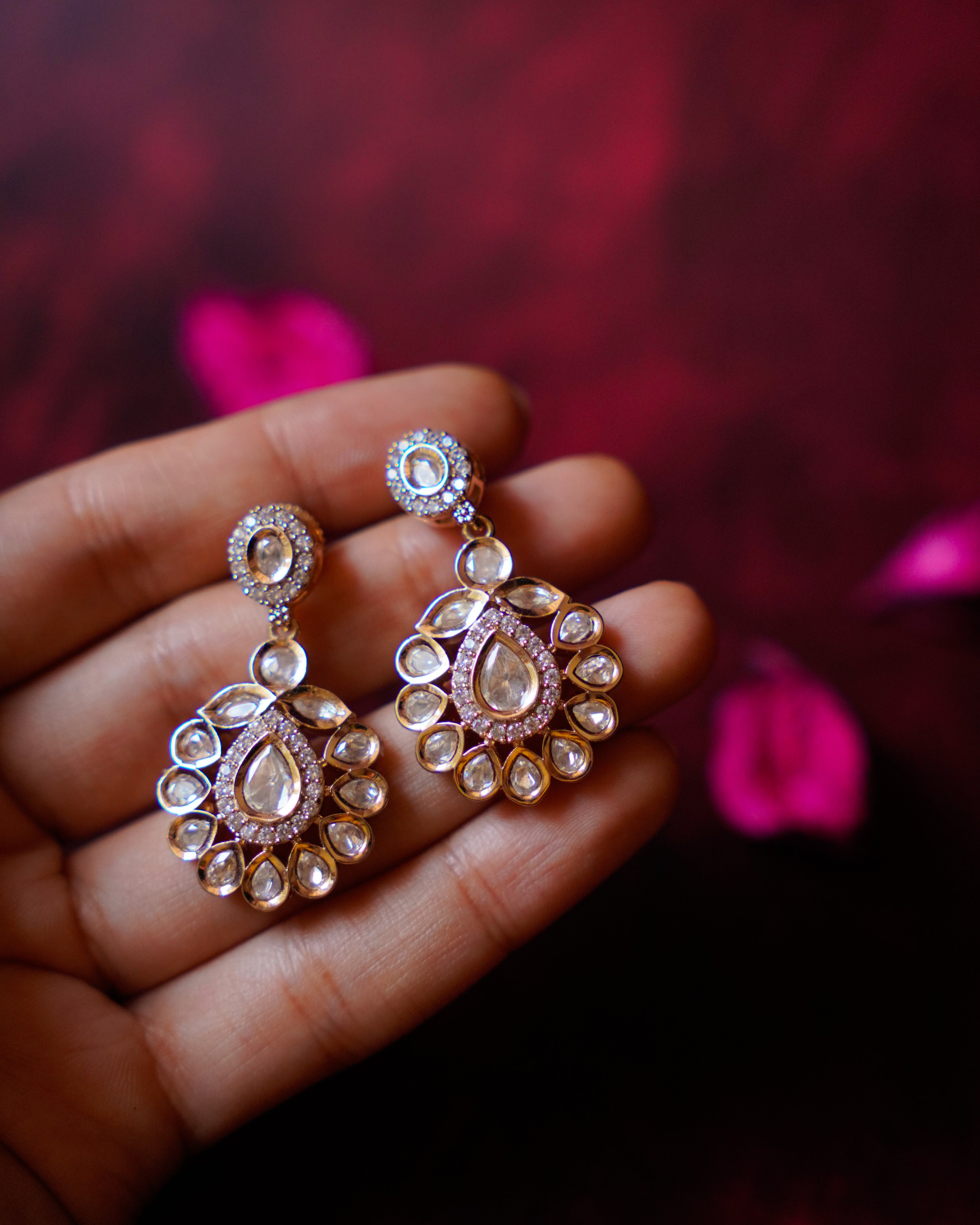 ROOP-Luxury Teardrop Earrings