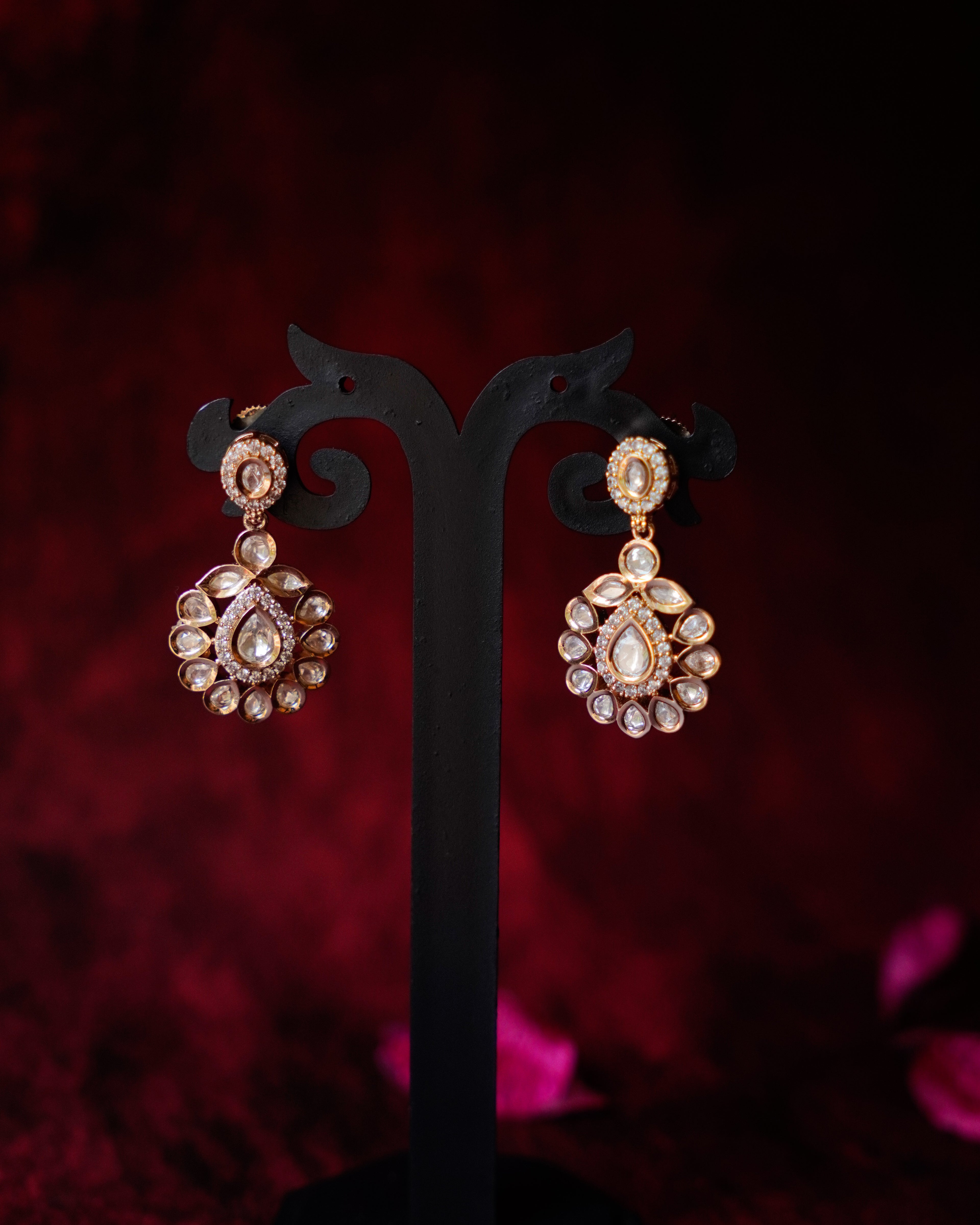 ROOP-Luxury Teardrop Earrings