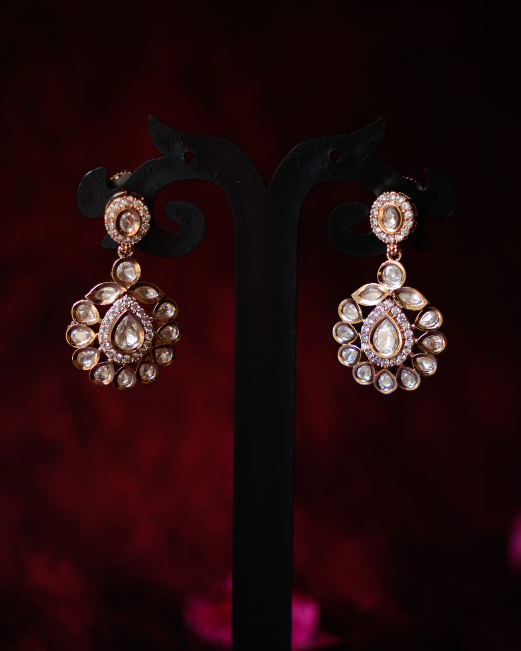 ROOP-Luxury Teardrop Earrings