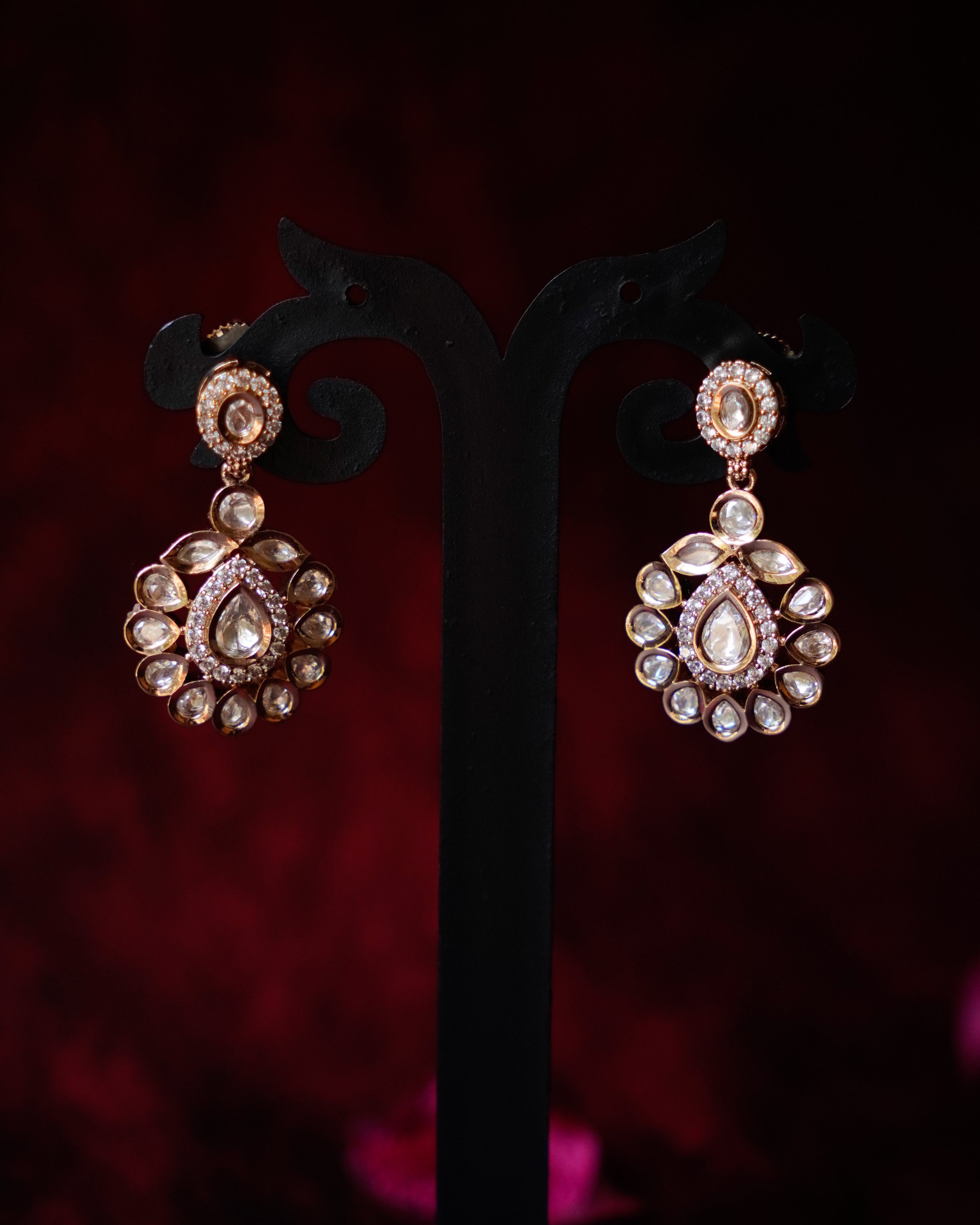 ROOP-Luxury Teardrop Earrings