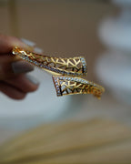 ORO-Beautiful Diamond Gold Bracelet