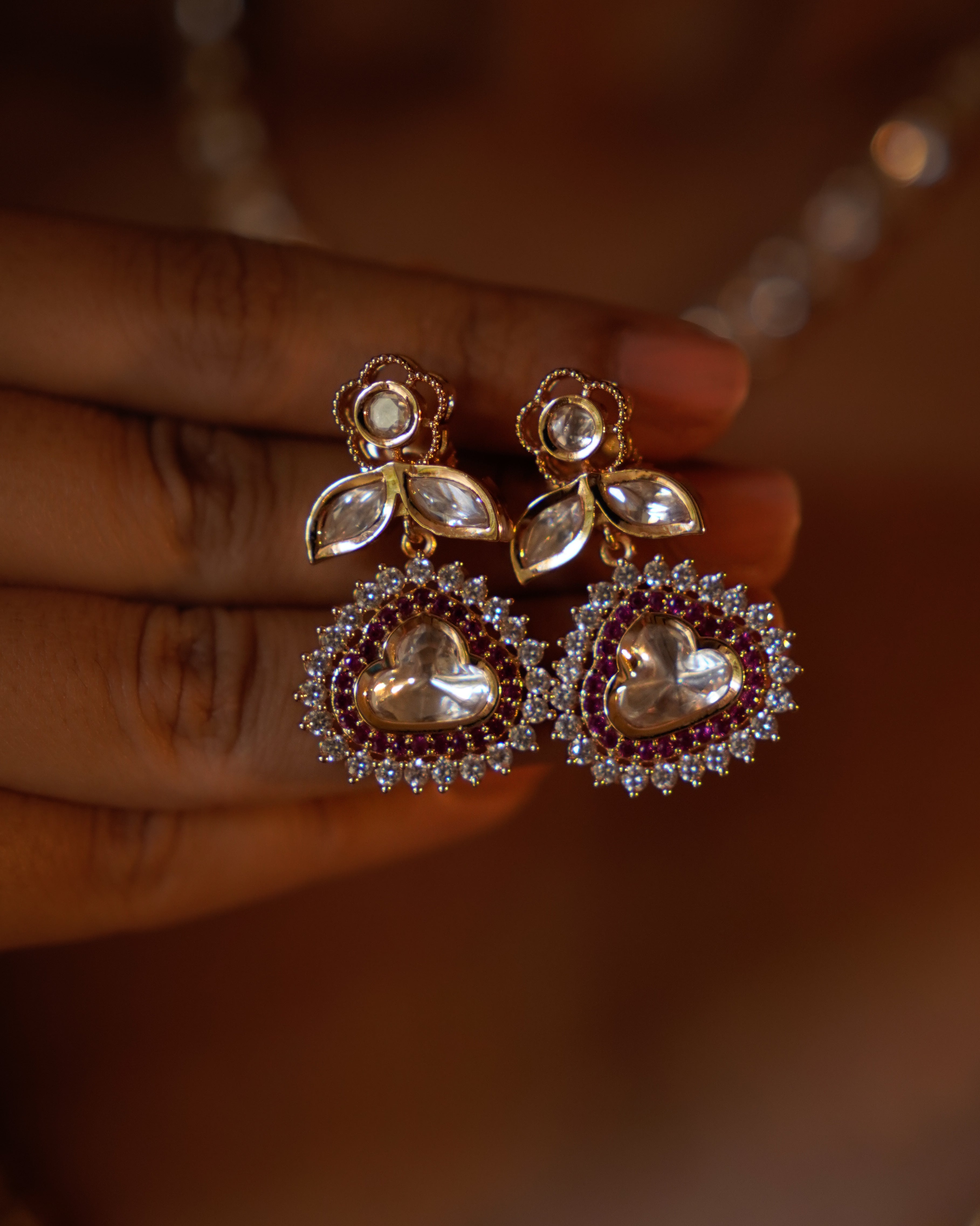 ROOP- Royal Charm Gold Plated Necklace Set