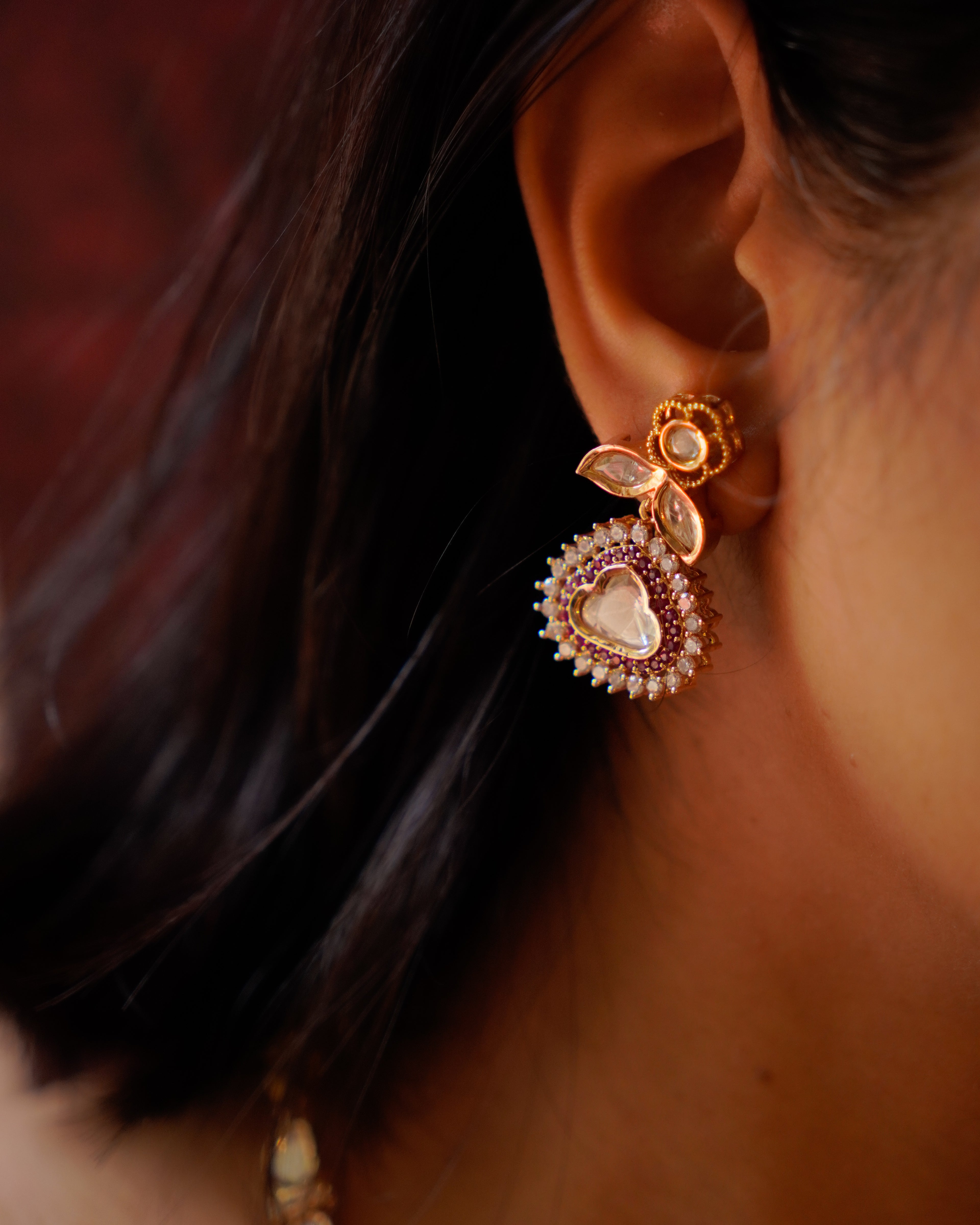 ROOP- Royal Charm Gold Plated Necklace Set