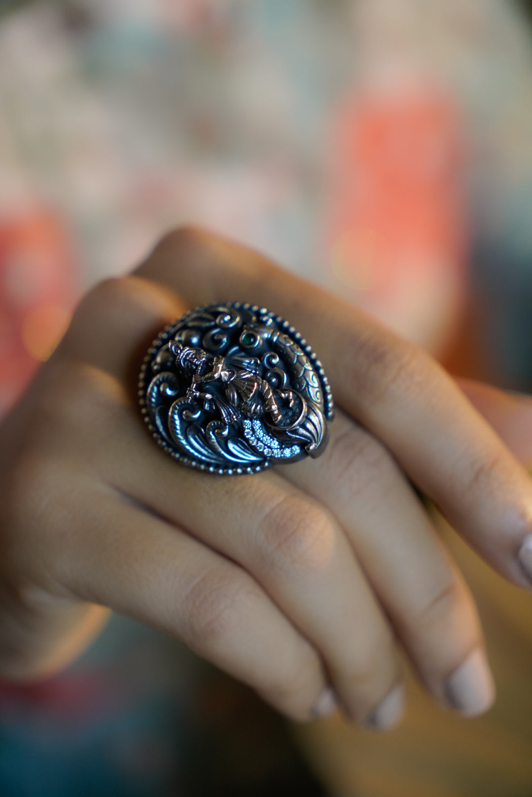Anassa-Krishna Serenade Captivating Ring