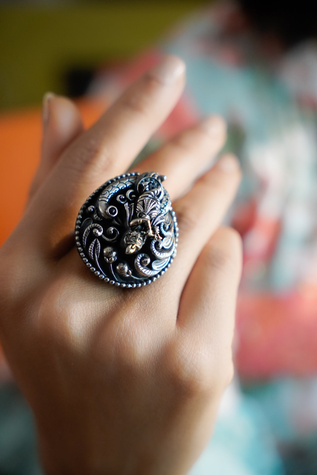 Anassa-Krishna Serenade Captivating Ring