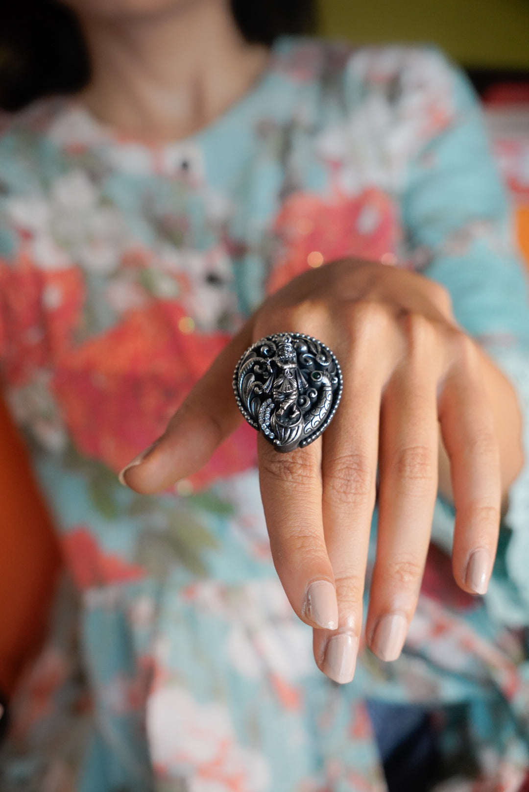 Anassa-Krishna Serenade Captivating Ring