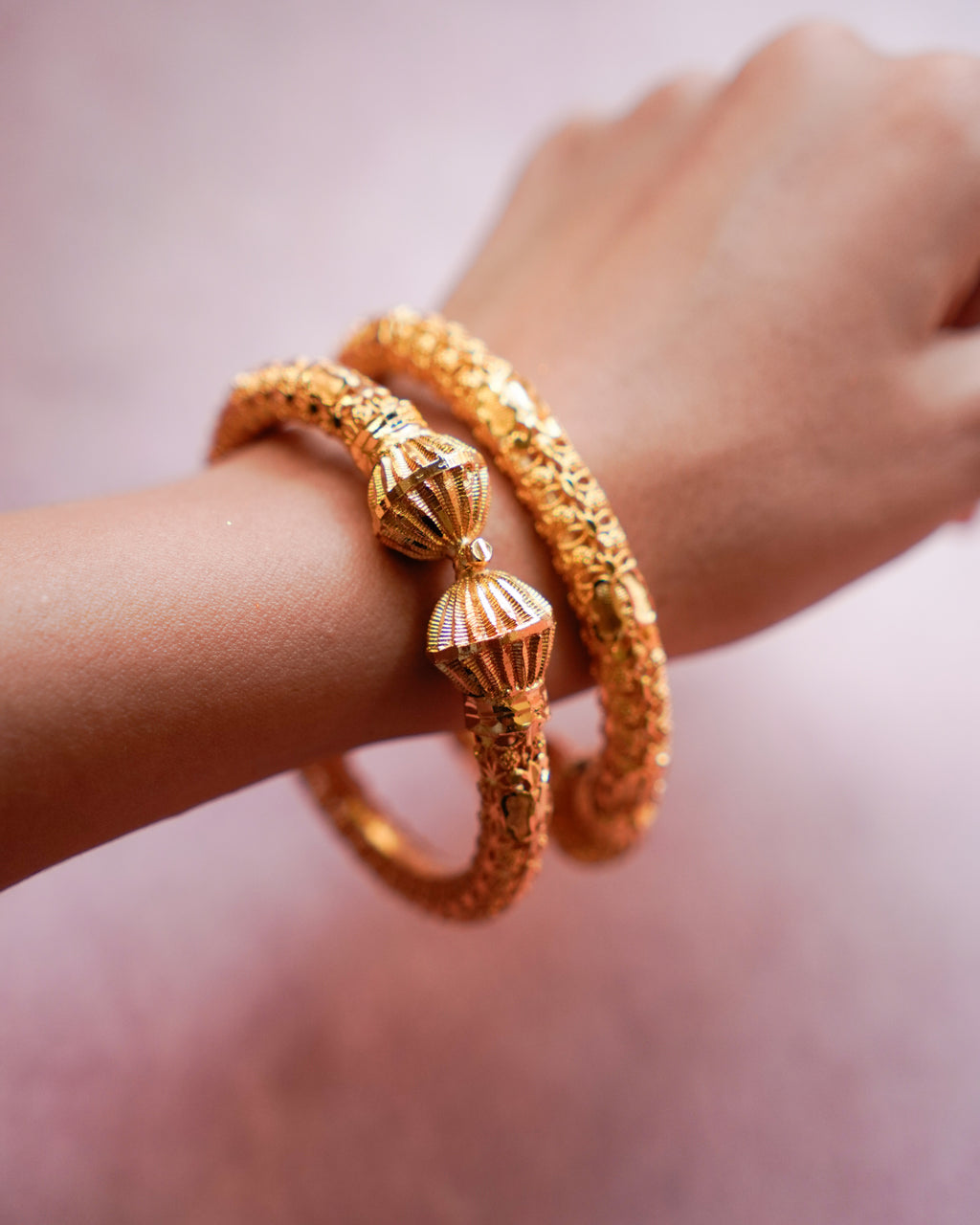 ORO-Gold Traditional Bangles