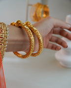 ORO-Gold Traditional Bangles