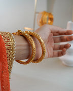 ORO-Gold Traditional Bangles