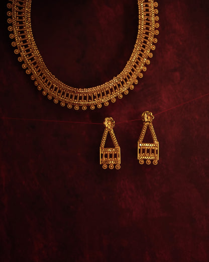 ORO-Majestic Gold Necklace Set