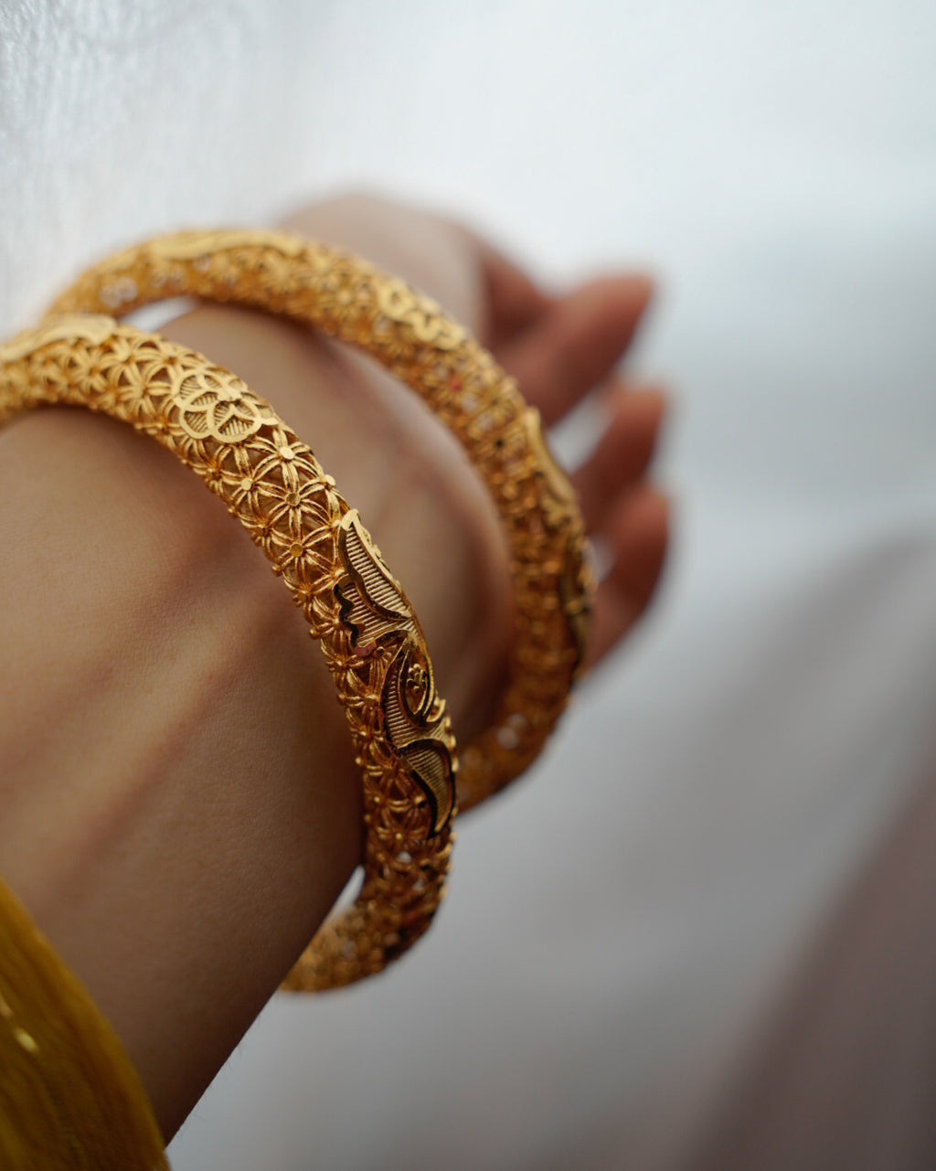 ORO-Traditional Gold Plated Bangles