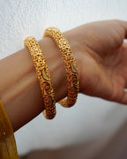 ORO-Traditional Gold Plated Bangles