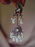 Anassa-Exquisite Carved Beaded Earrings