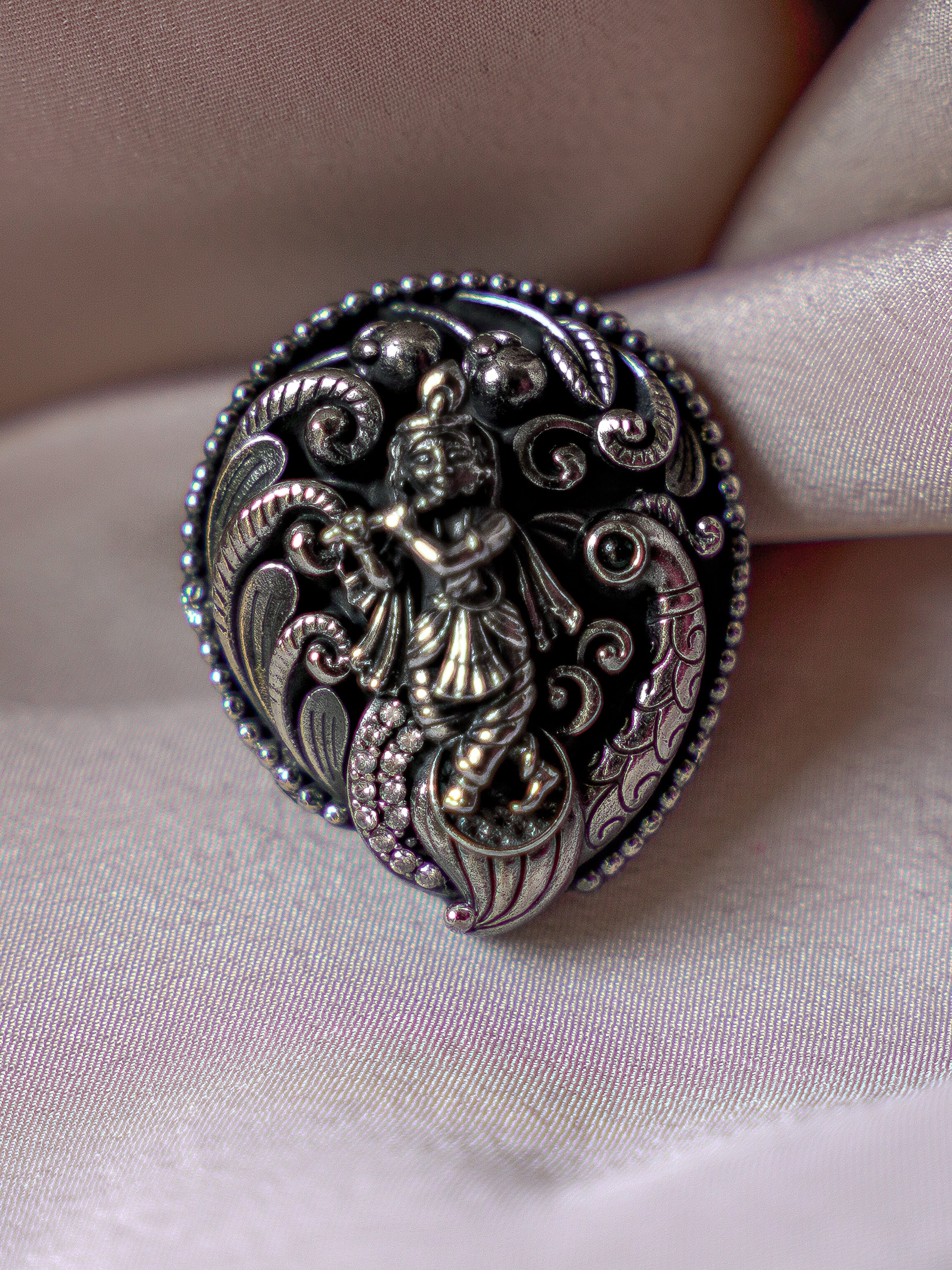 Anassa-Krishna Serenade Captivating Ring