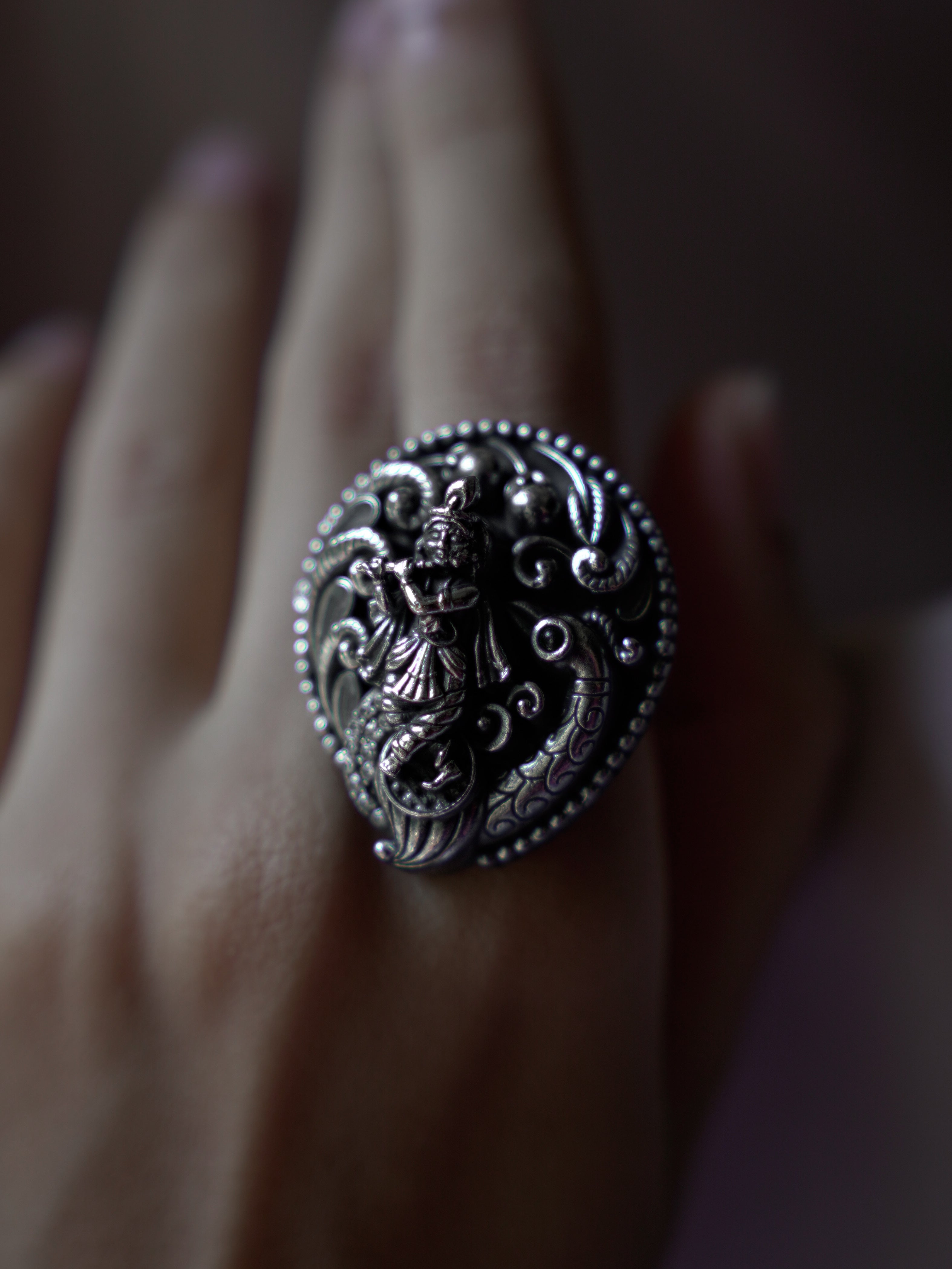 Anassa-Krishna Serenade Captivating Ring