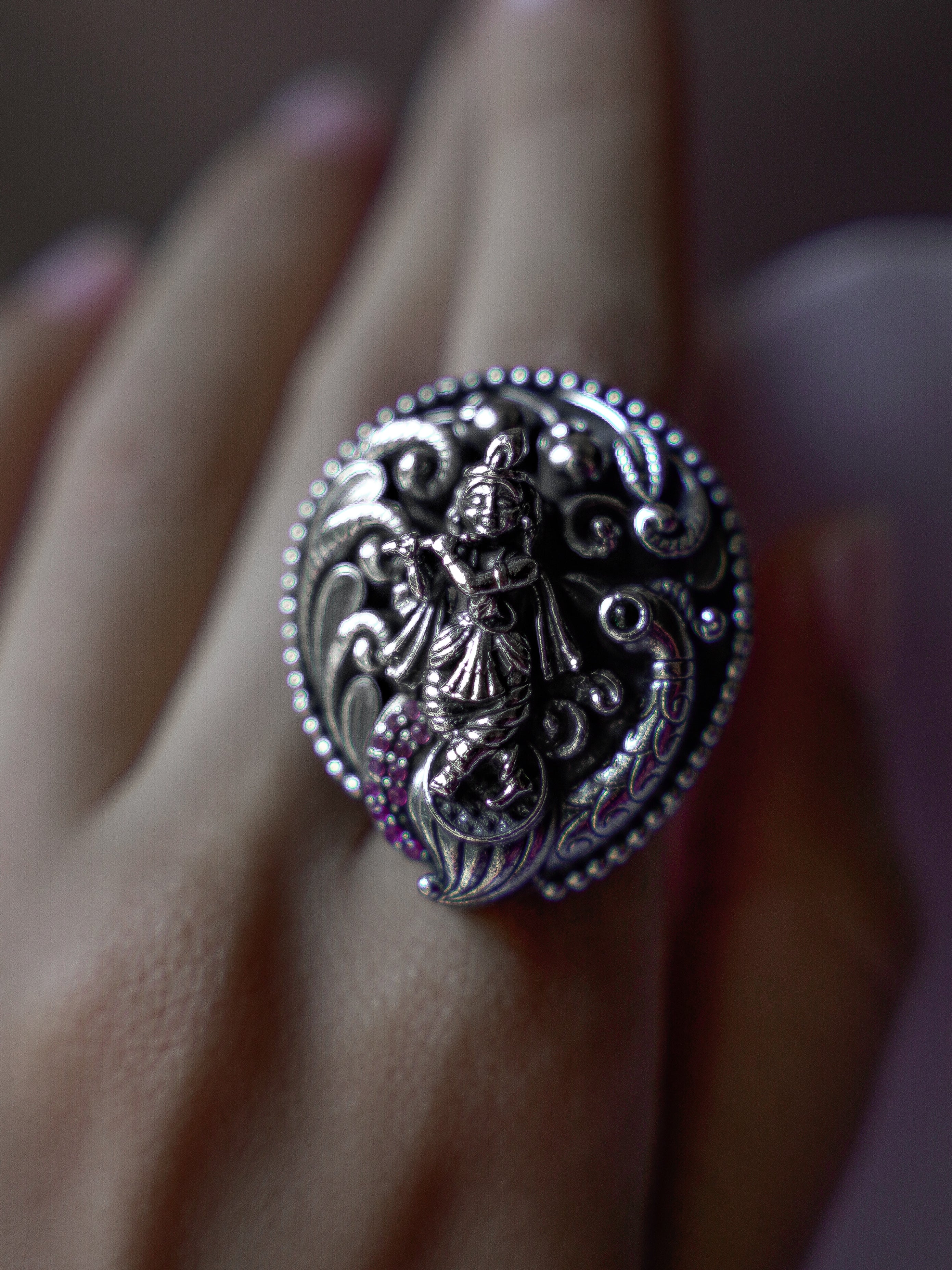 Anassa-Krishna Serenade Captivating Ring