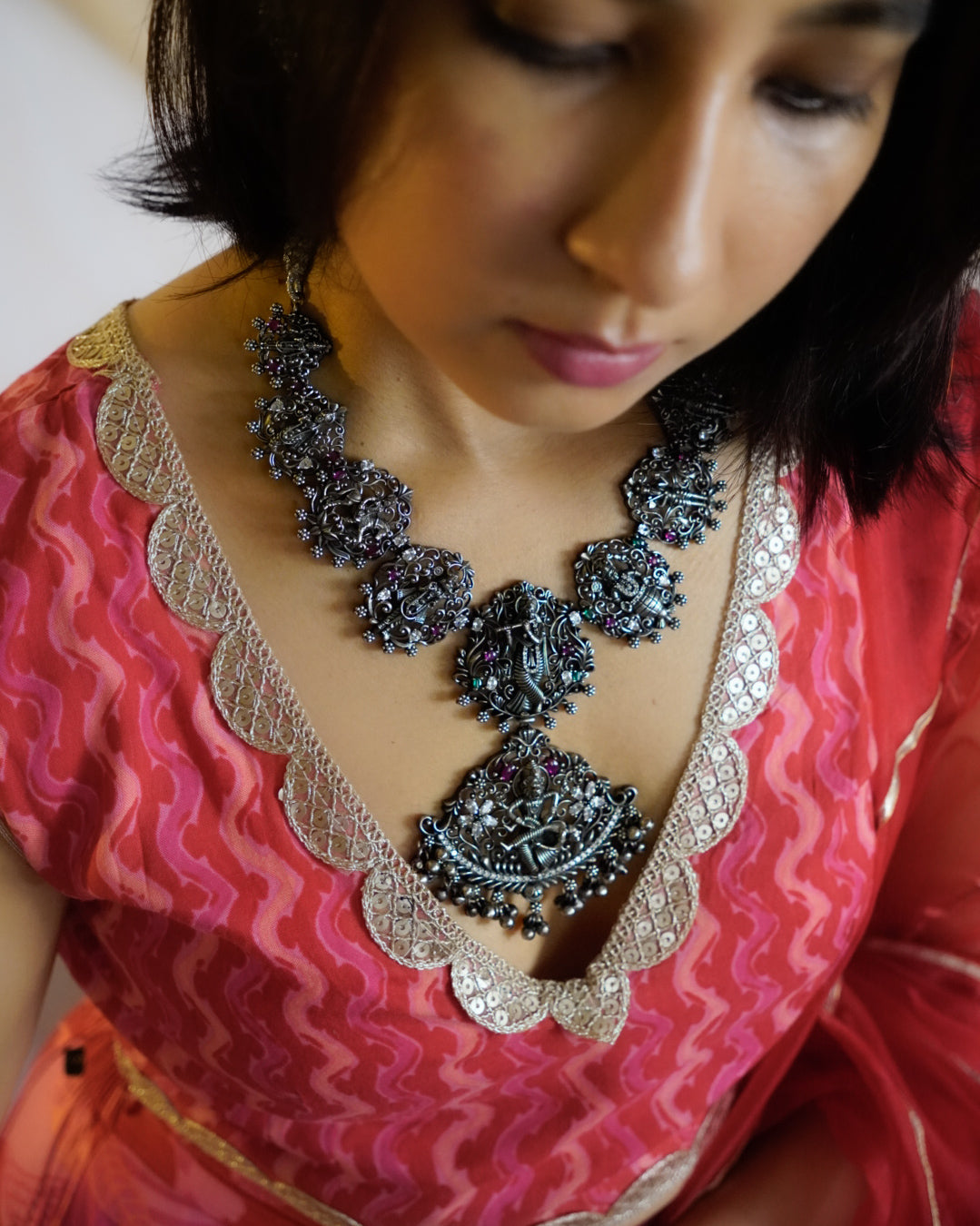 Anassa- Goddess Long Necklace Set