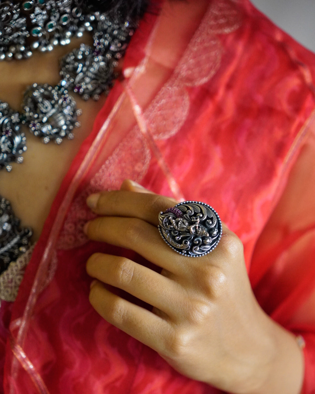 Anassa-Krishna Serenade Captivating Ring