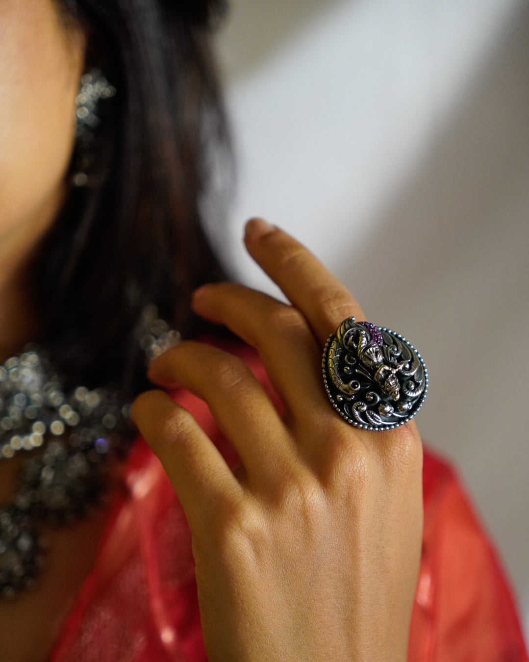 Anassa-Krishna Serenade Captivating Ring