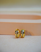 ORO-Round Everyday wear Hoops