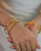 ORO-Gold Churi Bangles