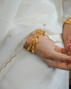 ORO-ORO Traditional Gold Churi Bangles