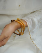 ORO-Squared Gold Plated Bangle