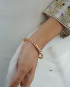 ORO- Beautiful AD Gold Plated Bangles