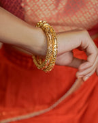 ORO-Traditional Gold Plated Bangles