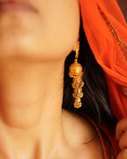 ORO-Gilded Perfection Stunning Gold Jhumka