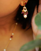 ZIKHIN- Timeless elegance Kundan Stone Necklace Set