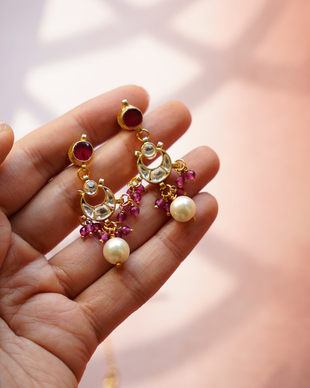 ZIKHIN- Timeless elegance Kundan Stone Necklace Set