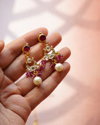 ZIKHIN- Timeless elegance Kundan Stone Necklace Set