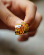 ORO- Intricate Minimal Hoops Earrings