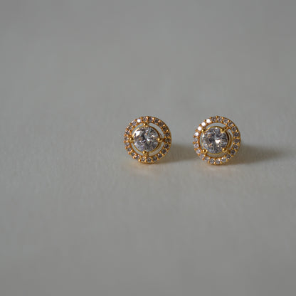 ORO-Gorgeous Bloom Diamond Earrings