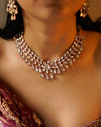 ROOP- Crystal Lunar Necklace Set