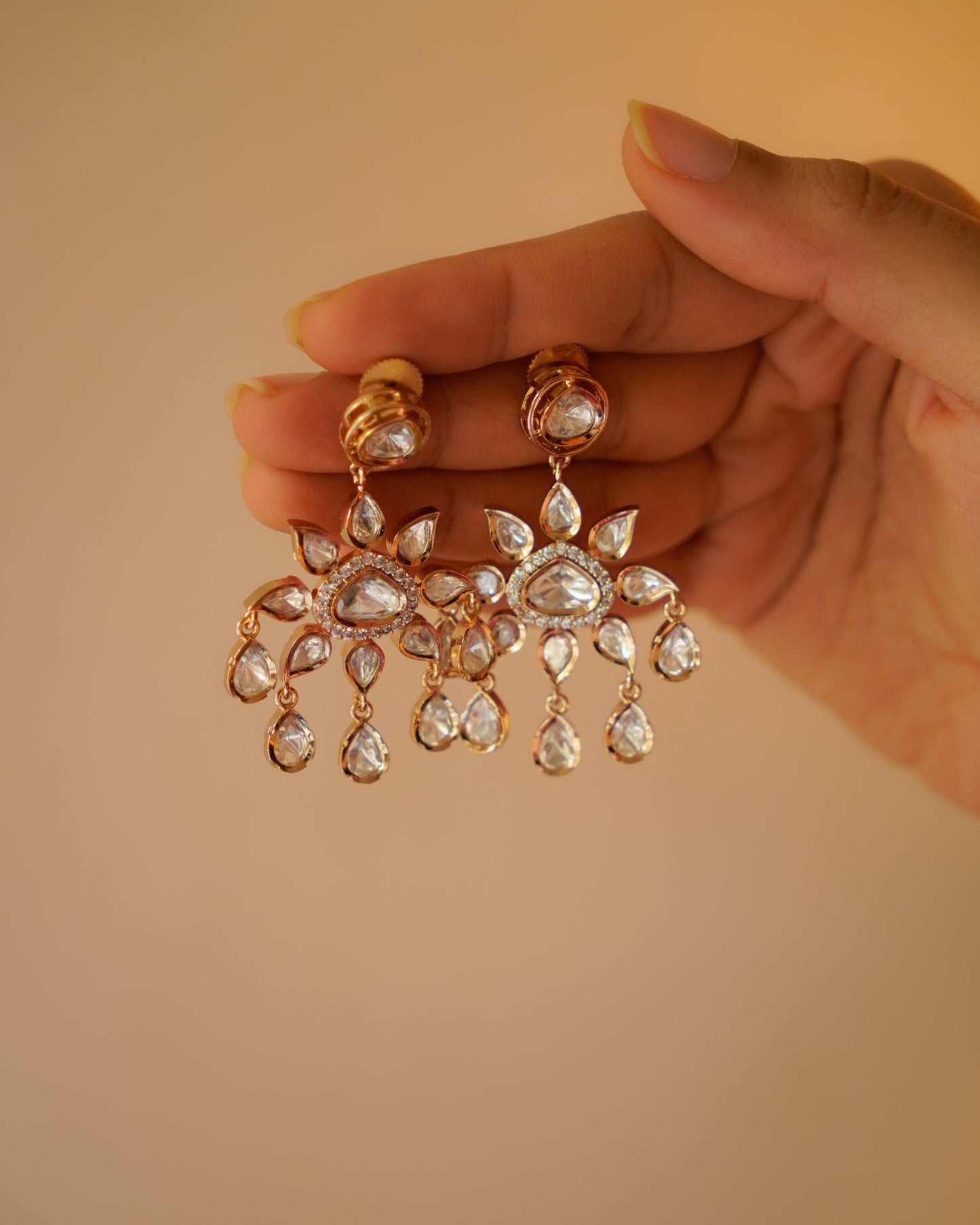 ROOP- Crystal Lunar Necklace Set