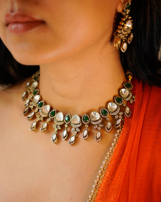 ZIKHIN- Exquisite Handmade Choker Necklace with Intricate Design
