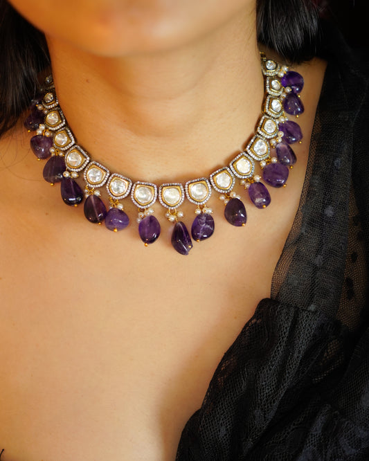 ZIKHIN- Exquisite Jewelry Set with Beads and Pearls