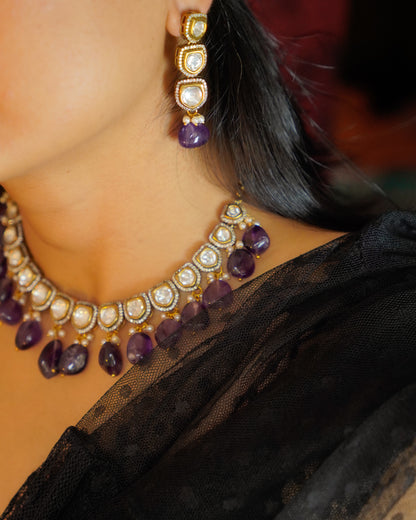 ZIKHIN- Exquisite Jewelry Set with Beads and Pearls
