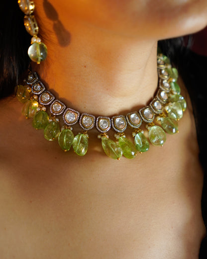 ZIKHIN- Exquisite Jewelry Set with Beads and Pearls